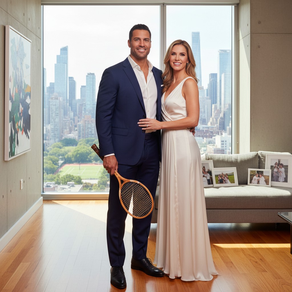 Andy Roddick and Brooklyn Decker, a successful power couple, showcasing their combined achievements and family life.