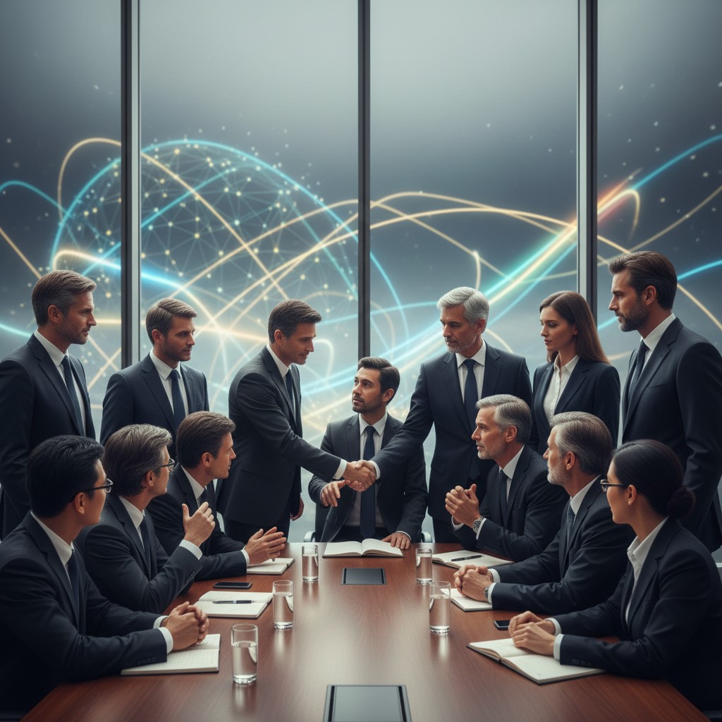 International delegates and sports officials discussing integrity at a global forum.